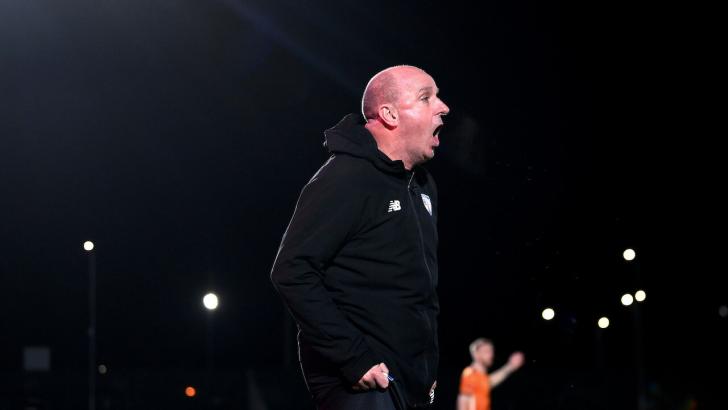 Chesterfield manager Paul Cook 